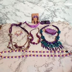 Purple Jewelry/Accessory Bundle
